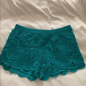 Mossimo lace shorts
